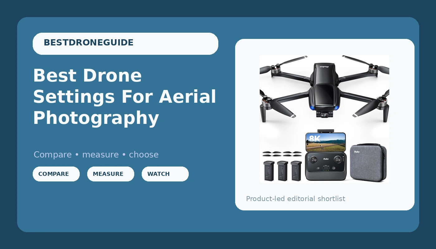 Best Drone Settings For Aerial Photography - BestDroneGuide review with measurements and honest opinion