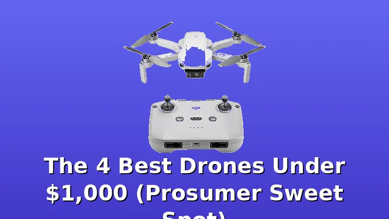The 4 Best Drones Under $1,000 (Prosumer Sweet Spot) - BestDroneGuide review with measurements and honest opinion