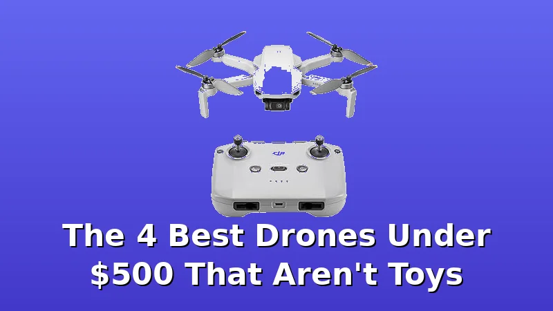 The 4 Best Drones Under $500 That Aren't Toys - BestDroneGuide review with measurements and honest opinion